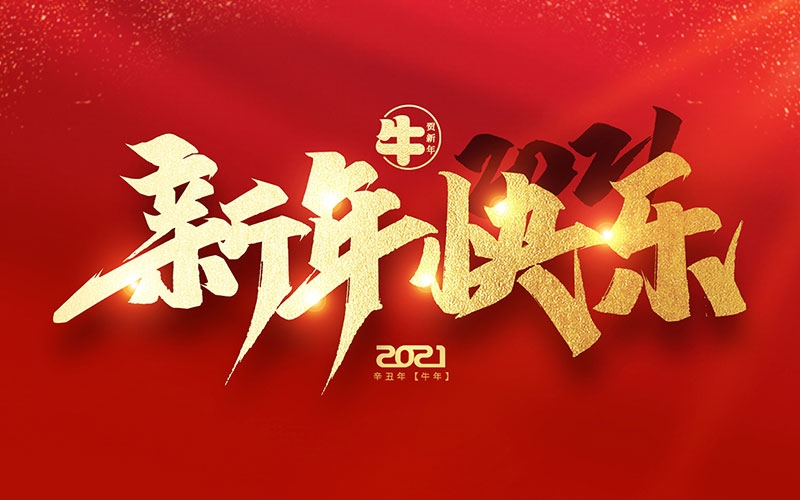 麗水市第二建筑工程有限公司祝全國人民2021年新年快樂??！